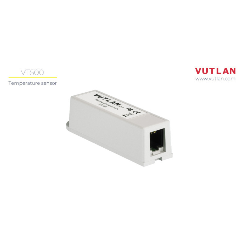 High-precision indoor analog temperature sensor by Vutlan.