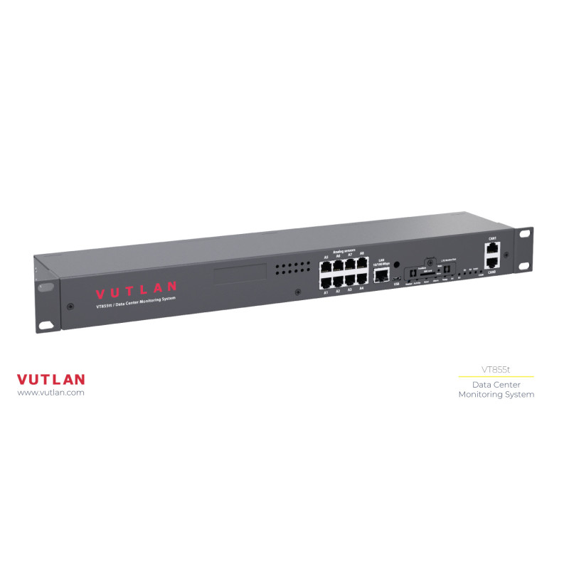 VT855t | Data Center Monitoring system for IT rooms, Data centers, rem