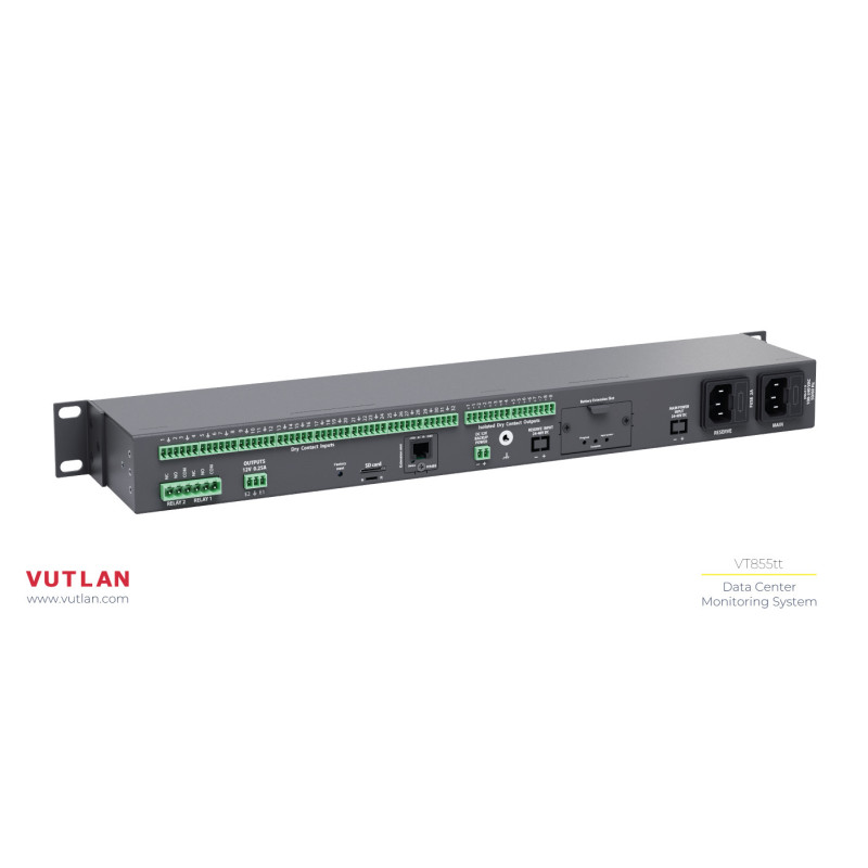 VT855t | Data Center Monitoring system for IT rooms, Data centers, rem