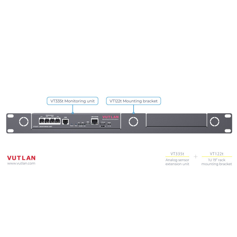 VT335t | Monitoring system for small IT rooms | Vutlan.com