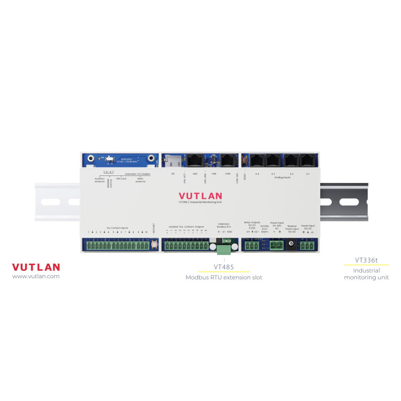 VT336t Industrial monitoring unit