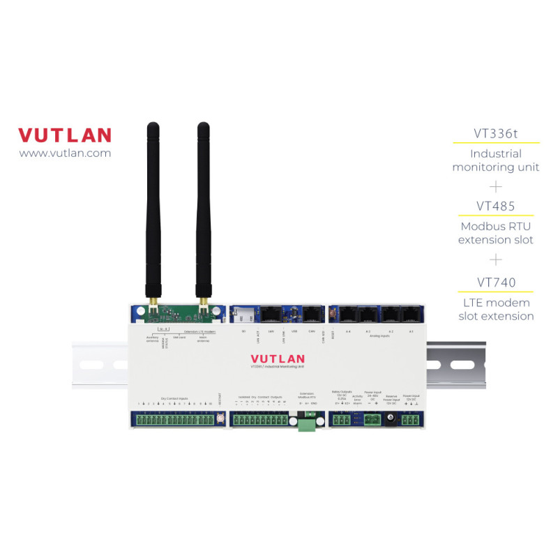 VT336t Industrial monitoring unit